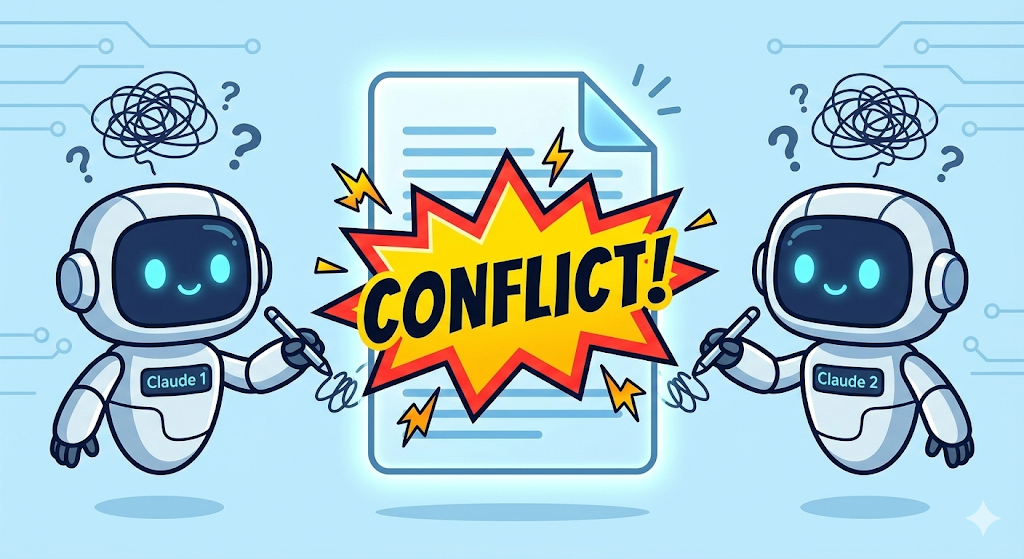 插图:文件冲突警告