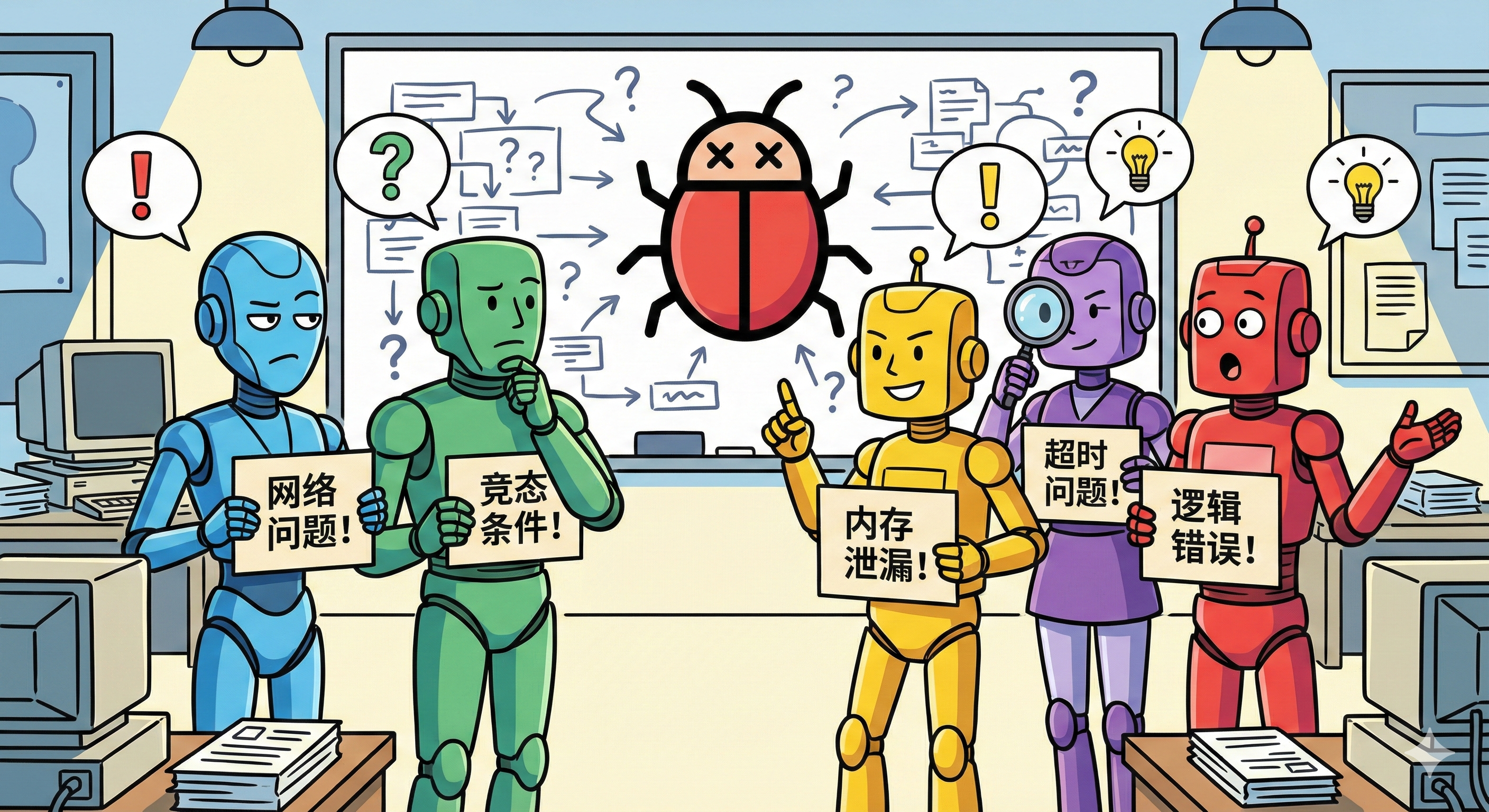 插图:竞争假设调试